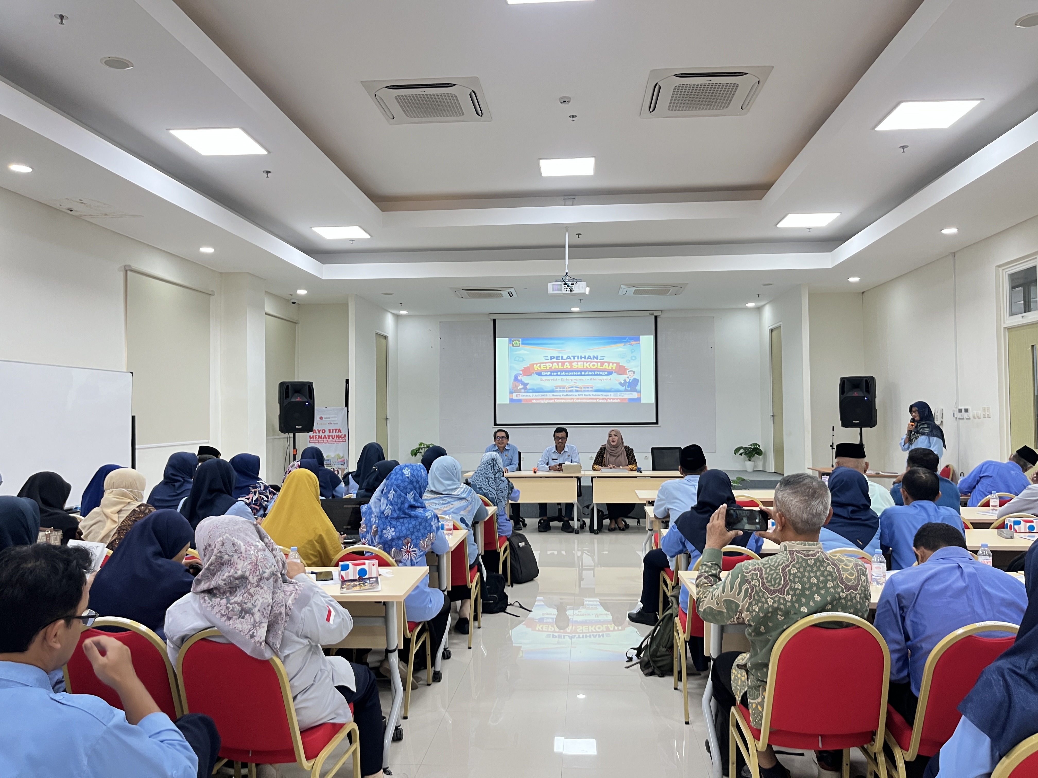 Pelatihan Supervisi-Entrepreneur-Manajerial MKKS SMP Se-Kulon Progo